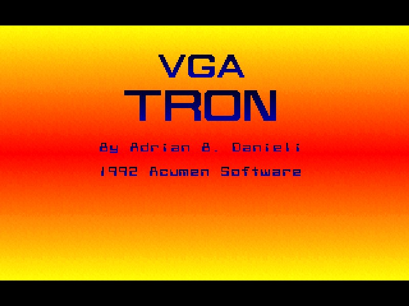 VGA Tron